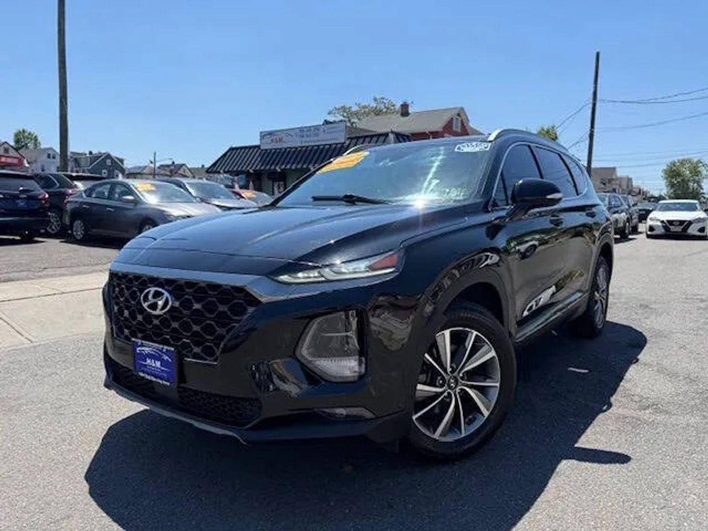 hyundai santa fe 2019 5NMS5CAD8KH026958 image hyundai santa fe 2019 5NMS5CAD8KH026958 image
